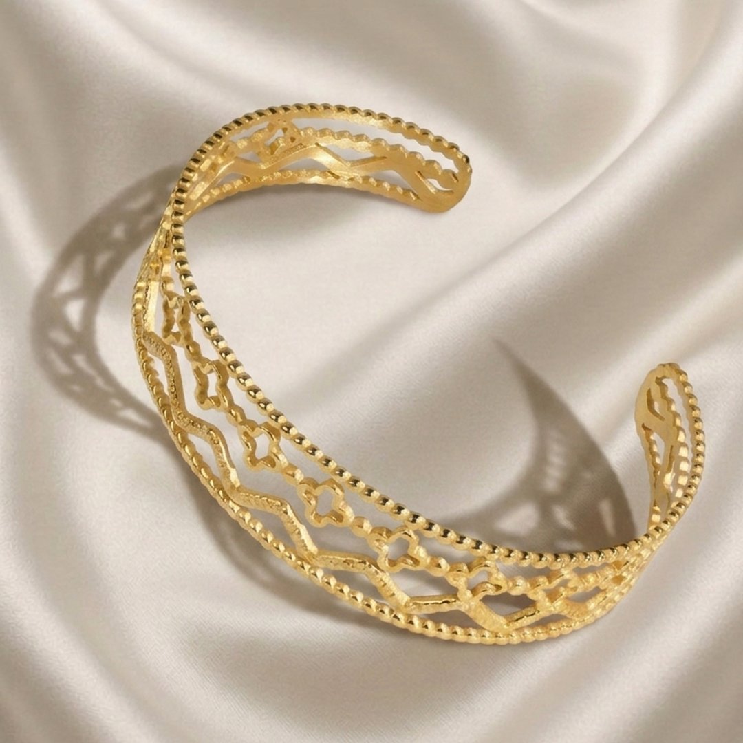 gold-plated-simple-bangle